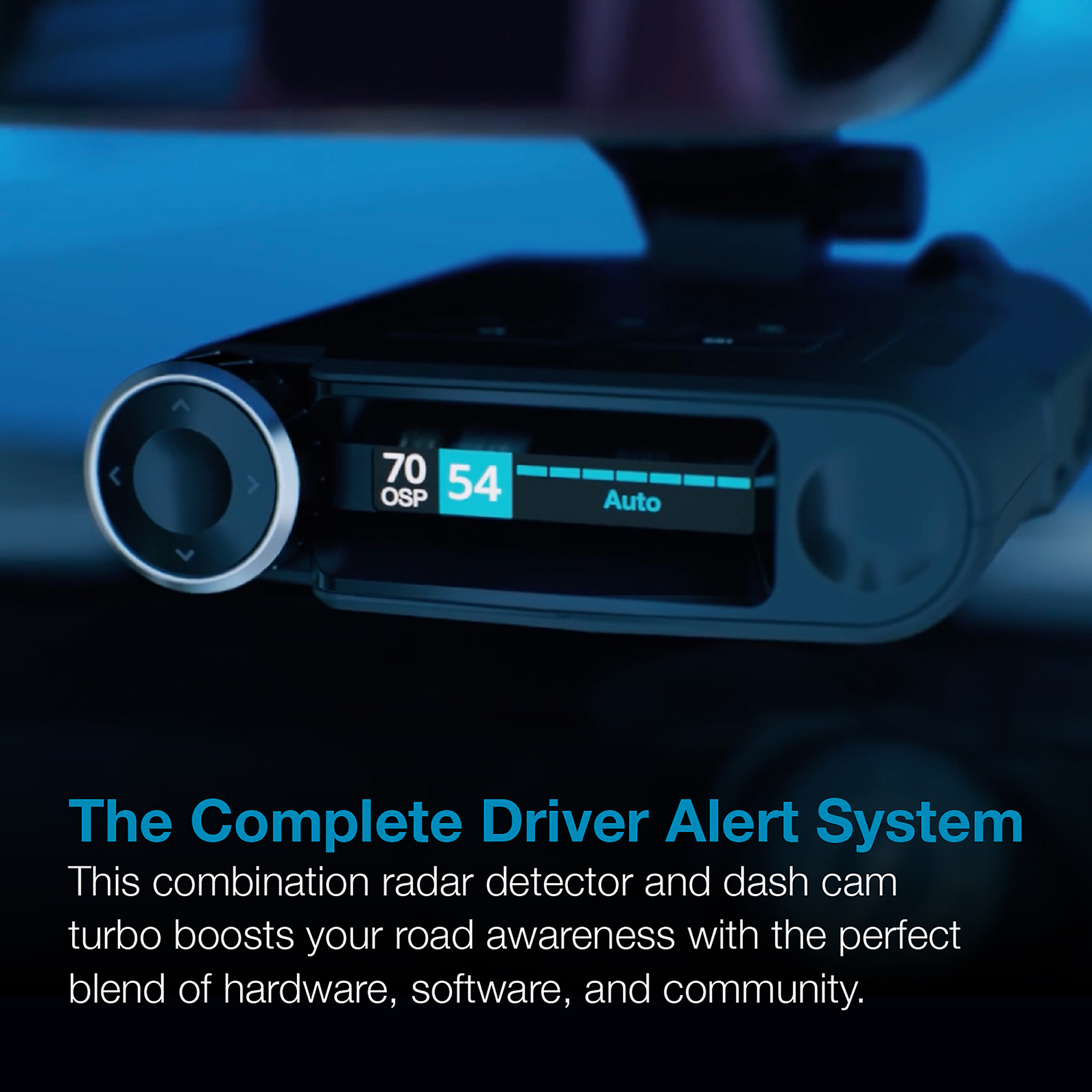 Escort MAXcam 360c Radar Detector and Dash Camera, 1in. Screen, Night Vision, Model# 0100046-1
